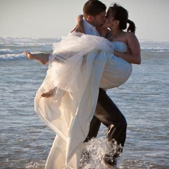 Deniz Kıyısı Düğün Fotoğrafları