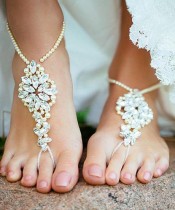 Sahil Düğünleri İçin Gelin Ayakkabısı